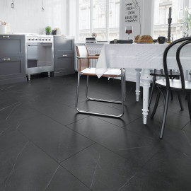Gelasta Grande 5503 Rigid Click Marble Black klik PVC vloer