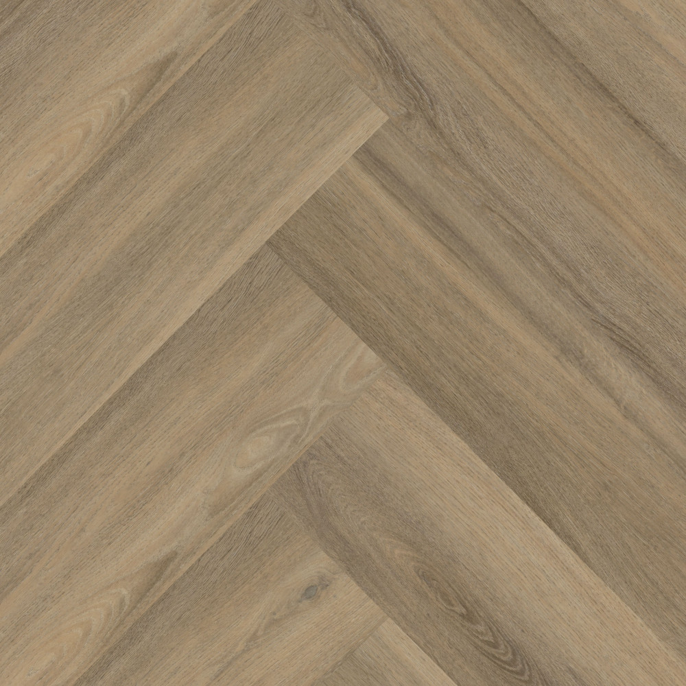 Floorlife Yup Collection Herringbone Light Brown 3502 visgraat klik PVC vloer