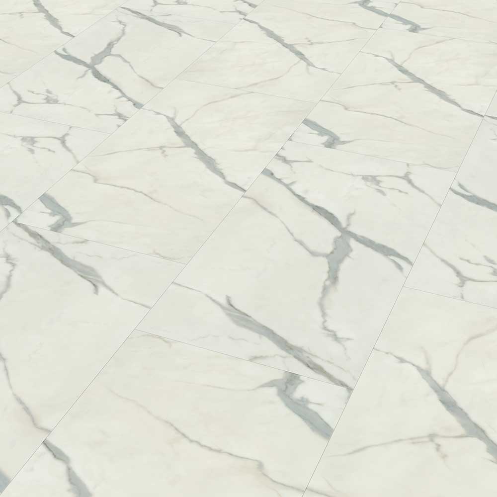 Belakos J-RCL50019 Carrara Marble White klik PVC vloer